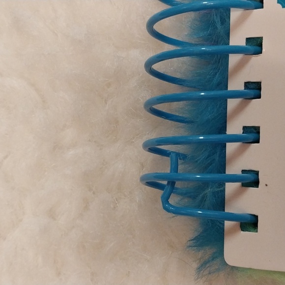 FUZZY RAINBOW BEAR JOURNAL size 6.5"x6.5" - Picture 3 of 8